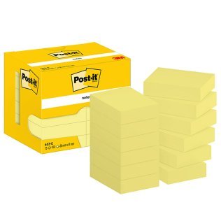 Bloc Notas Adhesivas Post-It 38mmx51mm Amarillas 100 Hojas